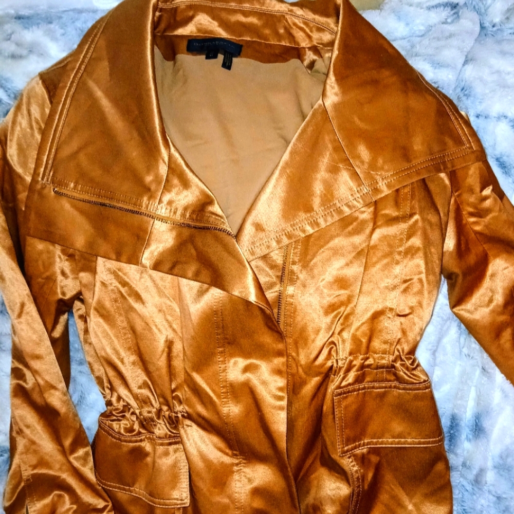 Donna Karen Satin Jacket